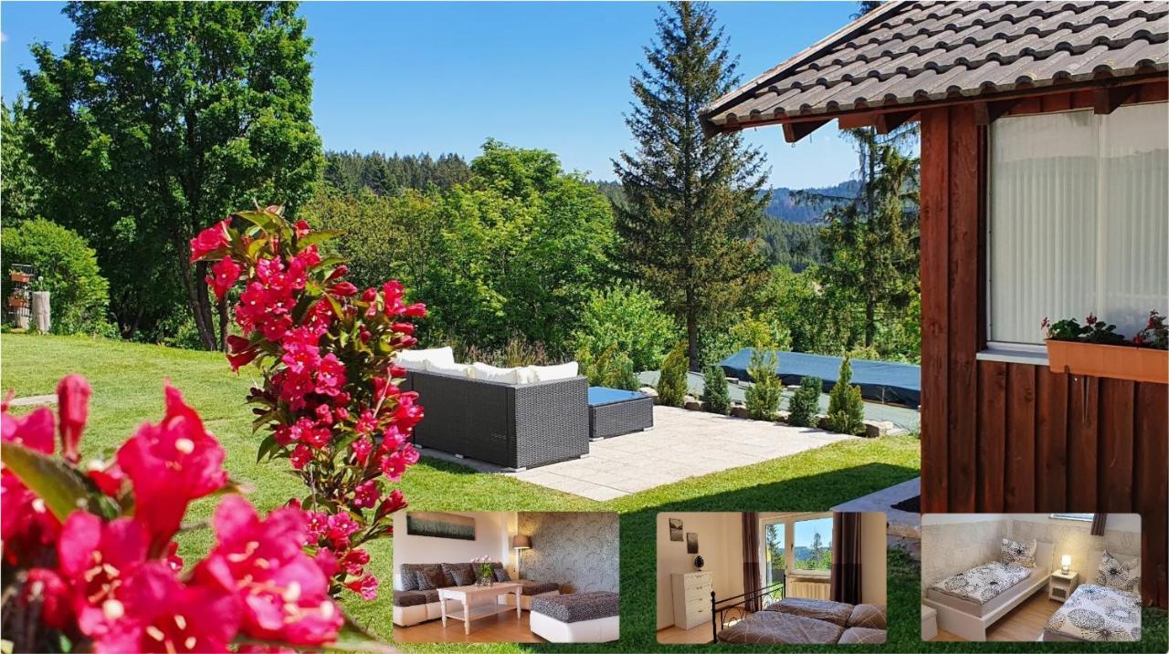 Moderne Ferienwohnung Mit Eigenem Garten Und Traumhaften Blick Wilhelmsthal Ngoại thất bức ảnh