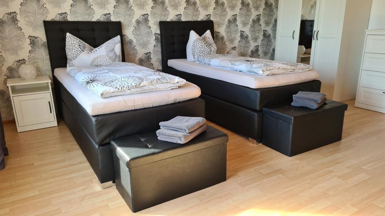 Moderne Ferienwohnung Mit Eigenem Garten Und Traumhaften Blick Wilhelmsthal Ngoại thất bức ảnh